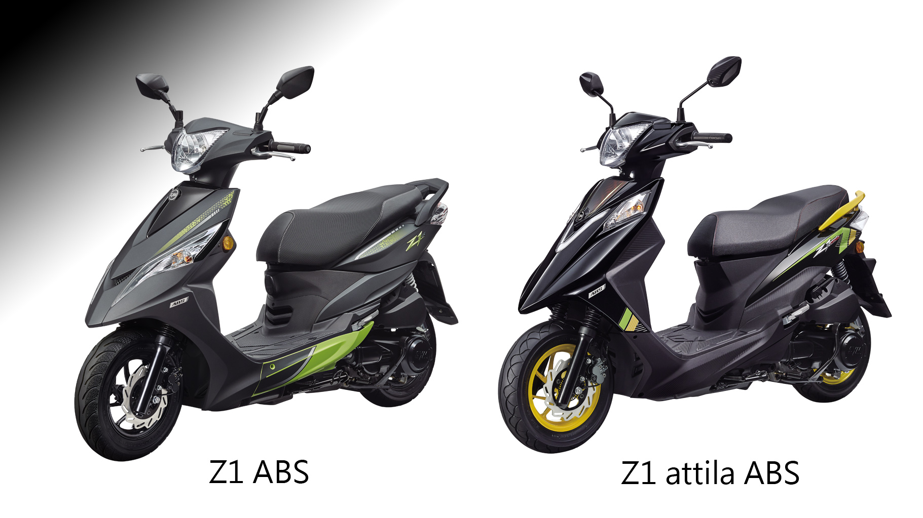 In新聞 Sym Z1 Z1 Attila Abs 安全升級新登場 Bike In 機車資訊網